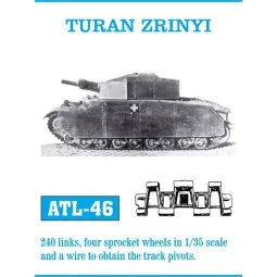 Tracks for Turan, 1/35 - Friulmodel ATL-046