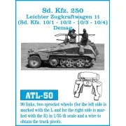 Tracks for Sd.Kfz 250, 1/35 - Friulmodel ATL-050 Tracks for Sd.Kfz 250, 1/35 - Friulmodel ATL-050