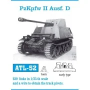 Tracks for PzKpfw. Marder II Ausf.D Flammpz.II early Flammpz.II ear...