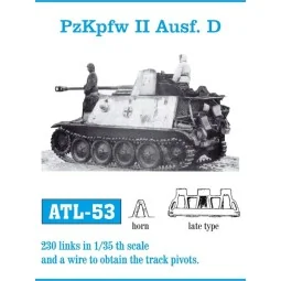 Tracks for PzKpfw. Marder II Ausf.D Flammpz.II late Flammpz.II late...