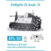 Tracks for PzKpfw. Marder II Ausf.D Flammpz.II late Flammpz.II late...