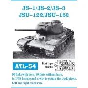 Tracks for JS-I + II + III/ JSU-122/152, 1/35 - Friulmodel ATL-054 Tracks for JS-I + II + III/ JSU-122/152, 1/35 - Friulmodel ATL-054