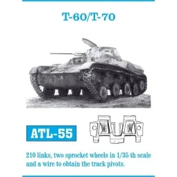 Tracks for T-60/ T-70 - Friulmodel ATL-055