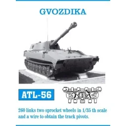 Tracks for Gvozdika - Friulmodel ATL-056