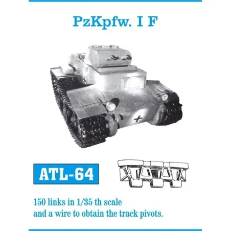 Tracks for PzKpfw. I F, 1/35 - Friulmodel ATL-064