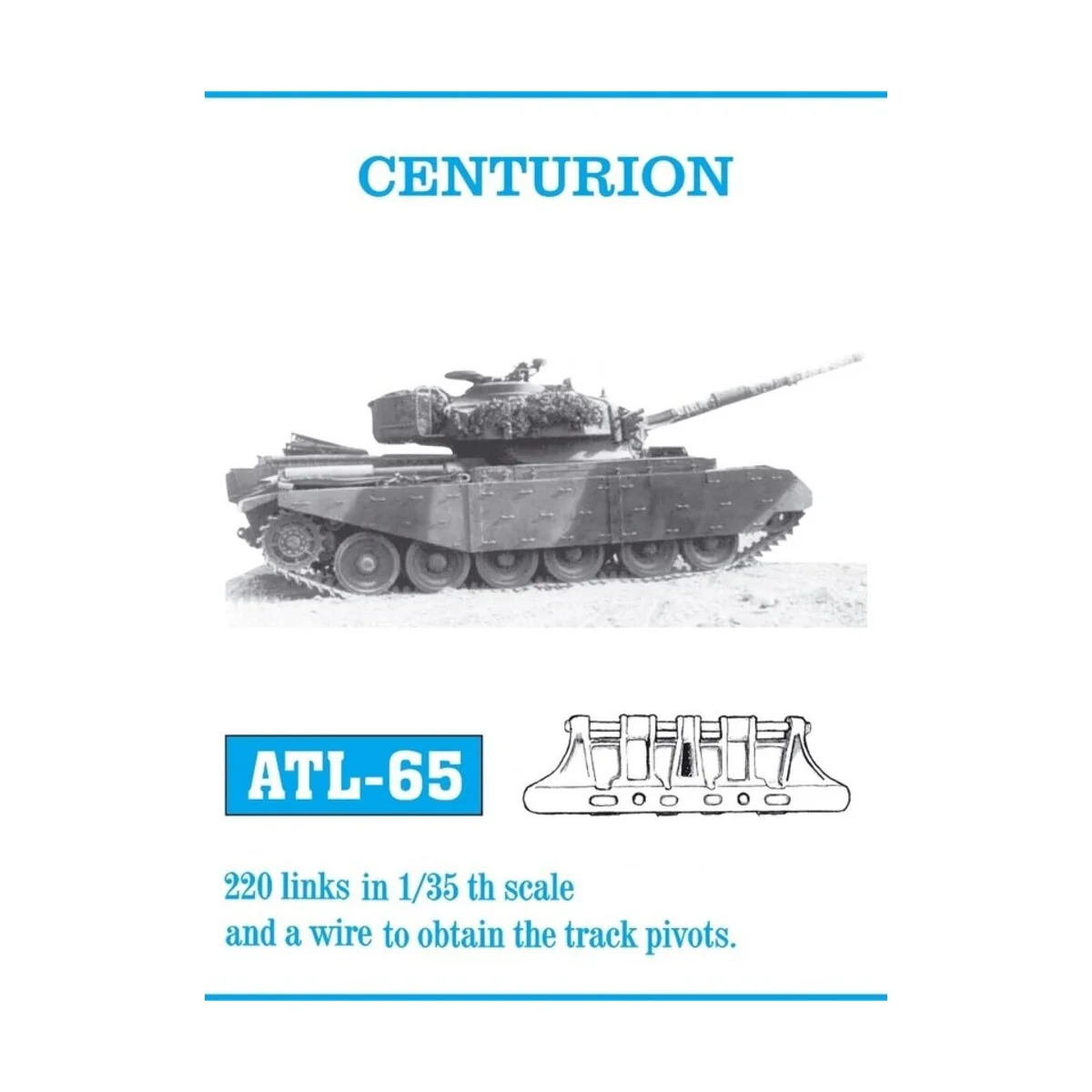 Tracks for Centurion, 1/35 - Friulmodel ATL-065