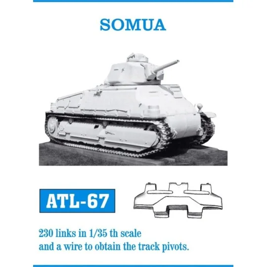 Tracks for Somua - Friulmodel ATL-067