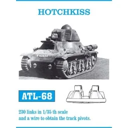 Tracks for Hotchkiss, 1/35 - Friulmodel ATL-068