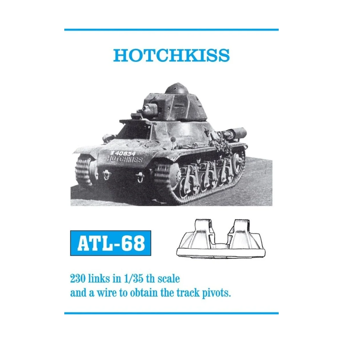 Tracks for Hotchkiss - Friulmodel ATL-068