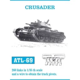Tracks for Crusader, 1/35 - Friulmodel ATL-069