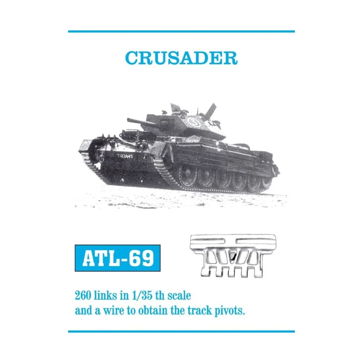 Tracks for Crusader - Friulmodel ATL-069