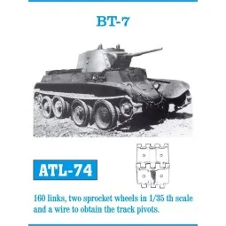 Tracks for BT-7, 1/35 - Friulmodel ATL-074