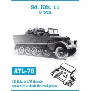 Tracks for Sd.Kfz 11 3-ton - Friulmodel ATL-076