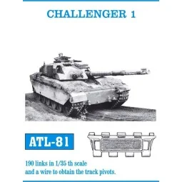 Tracks for Challenger 1, 1/35 - Friulmodel ATL-081
