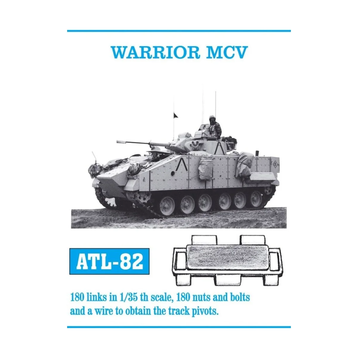 Tracks for Warrior MCV - Friulmodel ATL-082
