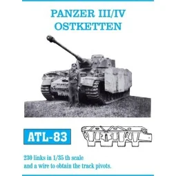 Tracks for Panzer III/IV Ostketten, 1/35 - Friulmodel ATL-083