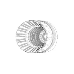 F-16C-D block 42-52 P&W F100 engine nozzle (Tamiya), 1/48 - Brengun...