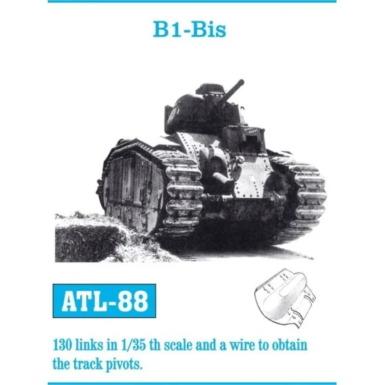 Tracks for B1-Bis, 1/35 - Friulmodel ATL-088