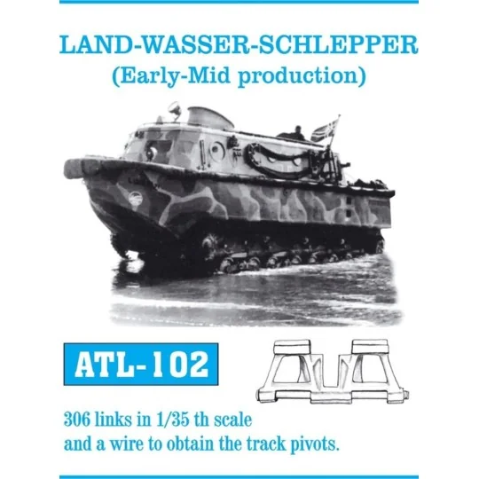 Tracks for LAND-WASSER-SCHLEPPER (Early-Mid product, 1/35 - Friulmo...