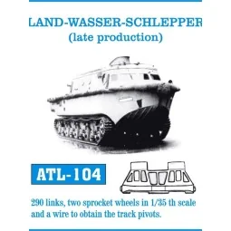 Tracks for Land-Wasser-Schlepper late production, 1/35 - Friulmodel...