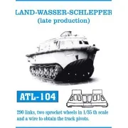 Tracks for Land-Wasser-Schlepper late production - Friulmodel ATL-104