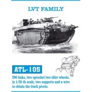 Tracks for LVT Family, 1/35 - Friulmodel ATL-105 Tracks for LVT Family, 1/35 - Friulmodel ATL-105