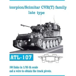 Tracks for Scorpion/Scimitar CVR (T) family late ty, 1/35 - Friulmo...