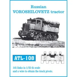 Tracks for Russian Voroshilovetz tractor - Friulmodel ATL-108