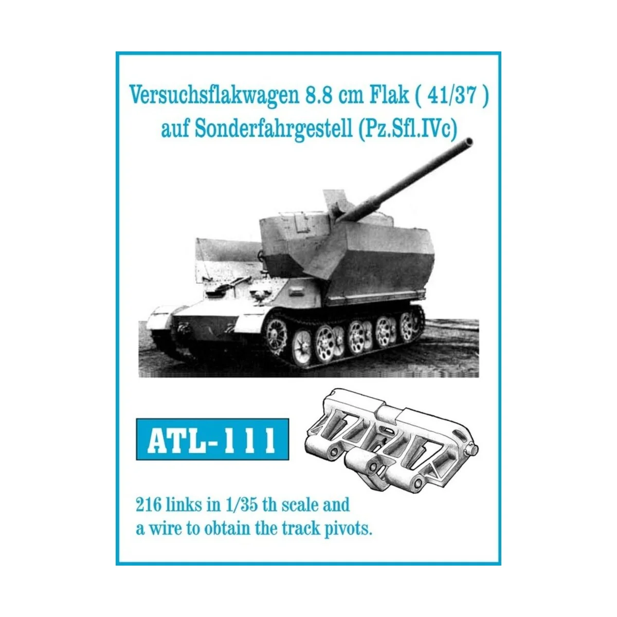 Tracks for Panzerfähre (PzF.) - Friulmodel ATL-111