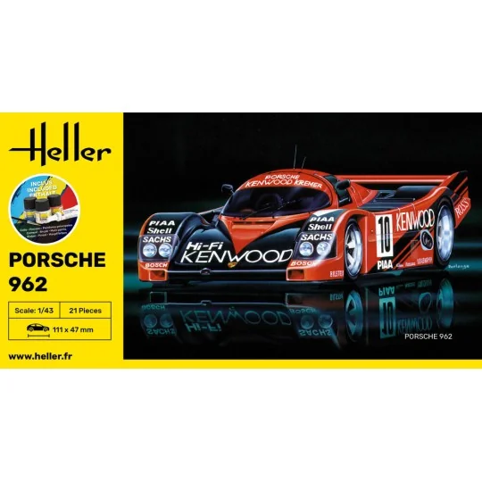 STARTER KIT Porsche 962 - Heller 56109
