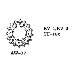 Tracks for KV I / II, 1/35 - Friulmodel AW-07
