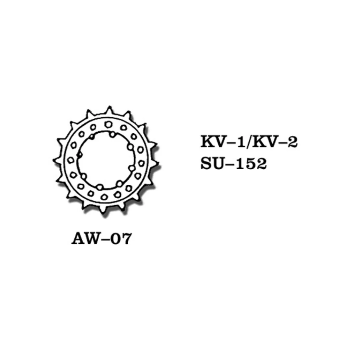 Tracks for KV I / II - Friulmodel AW-07