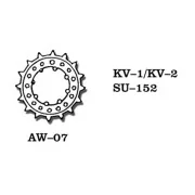 Tracks for KV I / II, 1/35 - Friulmodel AW-07 Tracks for KV I / II, 1/35 - Friulmodel AW-07