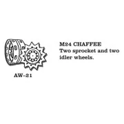 Tracks for M24 Chaffee, 1/35 - Friulmodel AW-21