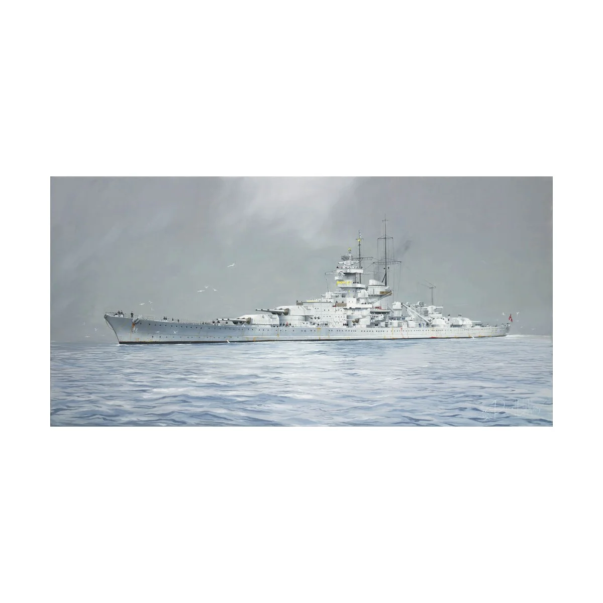 German Gneisenau Battleship, 1/350 - Trumpeter 05360