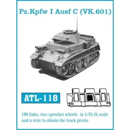 Tracks for Pz.Kpfw I Ausf C (VK.601) - Friulmodel ATL-118