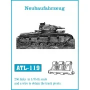 Tracks for Neubaufahrzeug, 1/35 - Friulmodel ATL-119