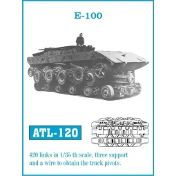 Tracks for E-100, 1/35 - Friulmodel ATL-120