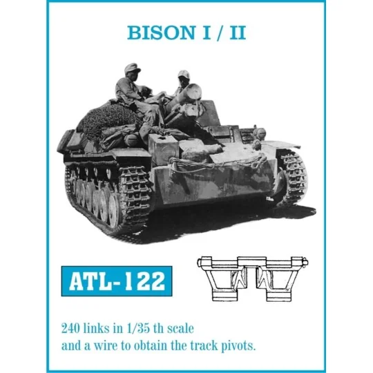 Tracks for BISON I / II, 1/35 - Friulmodel ATL-122 Tracks for BISON I / II, 1/35 - Friulmodel ATL-122