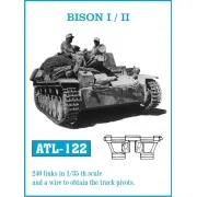 Tracks for BISON I / II, 1/35 - Friulmodel ATL-122 Tracks for BISON I / II, 1/35 - Friulmodel ATL-122