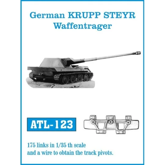 Tracks for German KRUPP STEYR Waffentrager - Friulmodel ATL-123