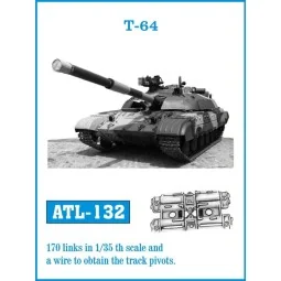 Tracks for T-64 - Friulmodel ATL-132