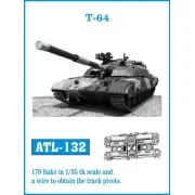 Tracks for T-64 - Friulmodel ATL-132