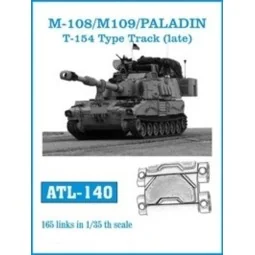 Tracks for M108 / M109 / PALADIN T-154 Type track - Friulmodel ATL-140