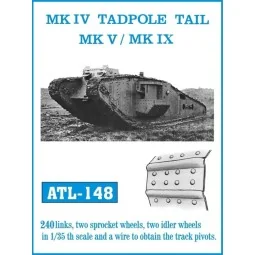 Tracks for MK IV TADPOLE TAIL MK V / MK IX, 1/35 - Friulmodel ATL-148