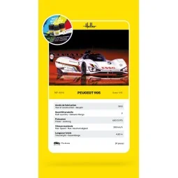 STARTER KIT Peugeot 905, 1/43 - Heller 56110