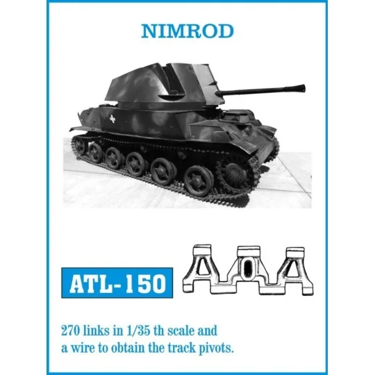 Tracks for NIMROD, 1/35 - Friulmodel ATL-150 Tracks for NIMROD, 1/35 - Friulmodel ATL-150