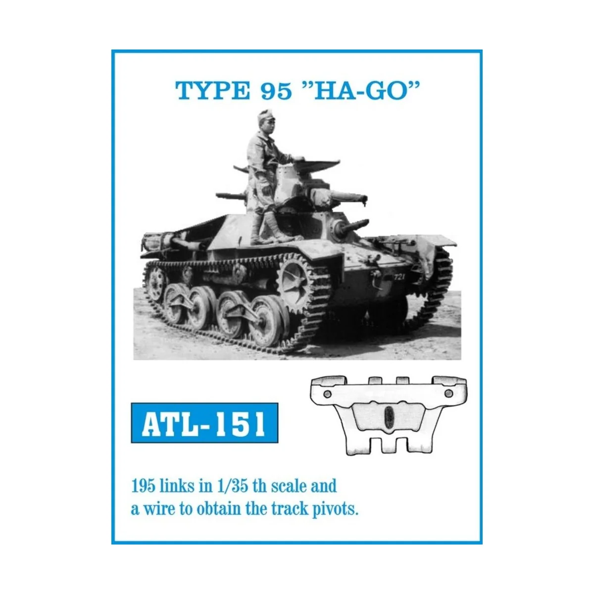 Tracks for TYPE 95 "HA-GO - Friulmodel ATL-151