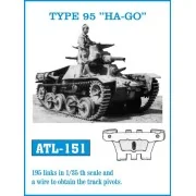 Tracks for TYPE 95 "HA-GO - Friulmodel ATL-151