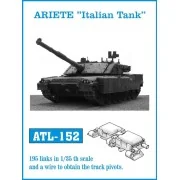 Tracks for ARIETE "Italian Tank - Friulmodel ATL-152